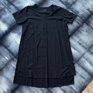 Universal Standard Black Tee Dress